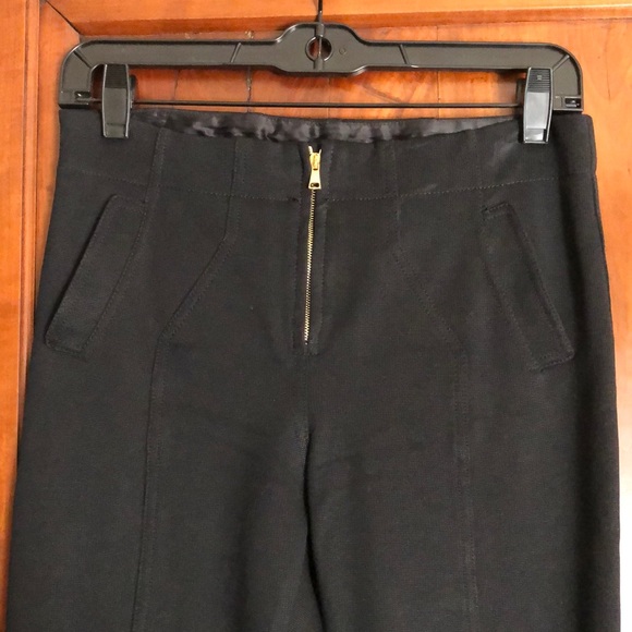 Tom Ford black slim stretch textured pant - Picture 2 of 8